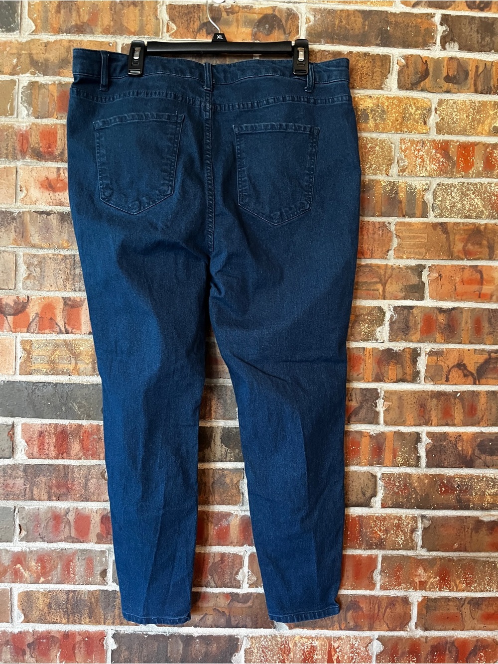 Forever21 Women’s Dark Wash Skinny Denim Jeans Size:16 - Picture 4 of 7